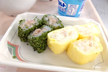 介護食用巻き寿司（ゼラチン寿司）